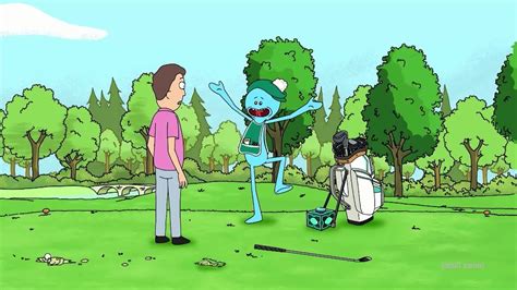 mr meeseeks golf